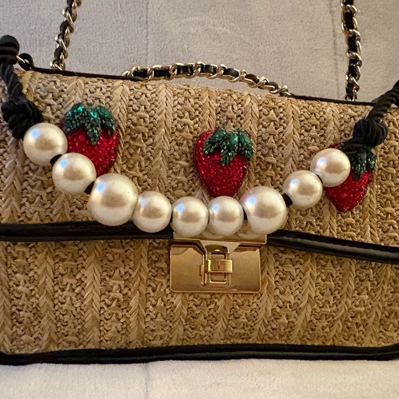 Betsey Johnson Strawberry Field Handbag - Picture 9 of 15
